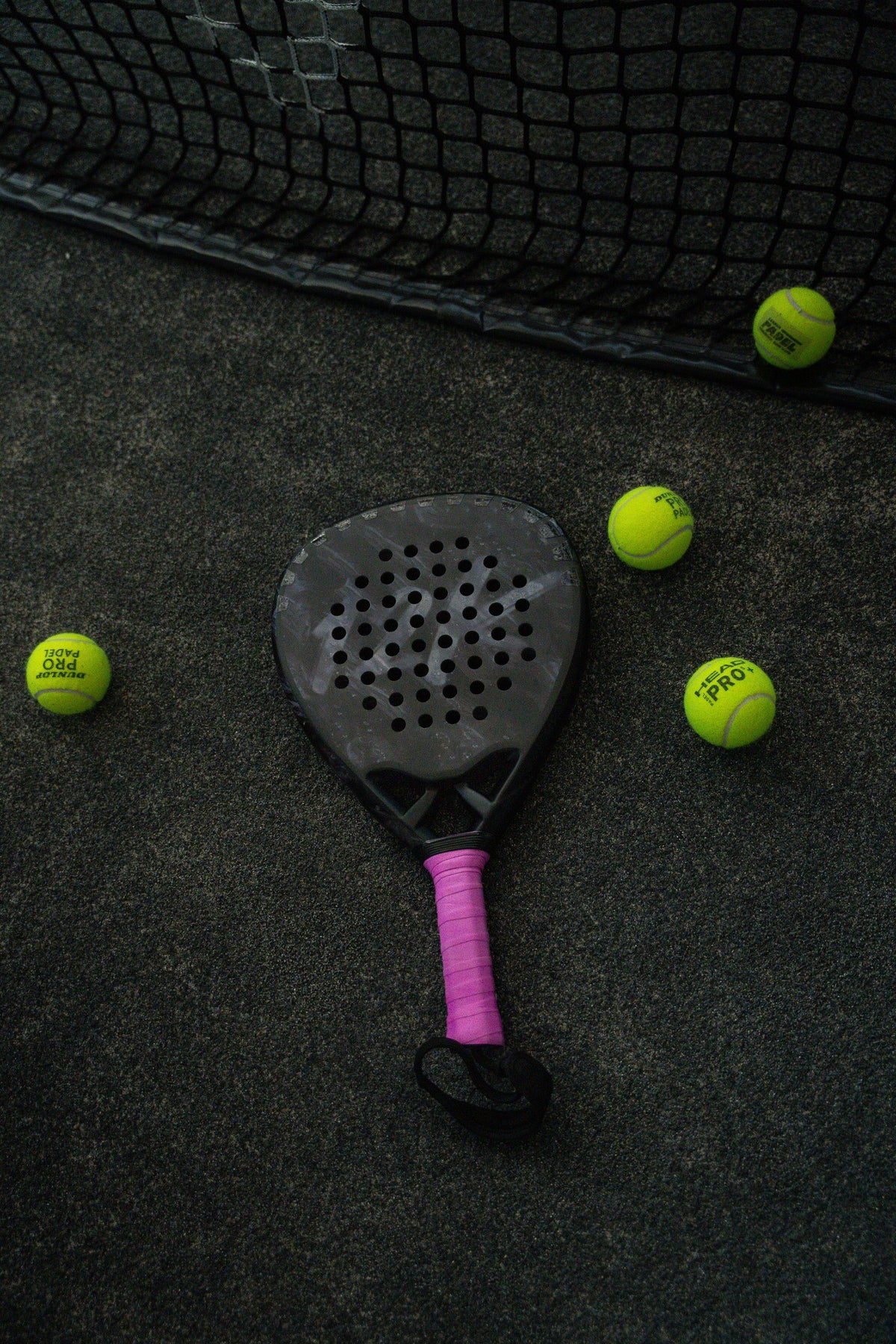 12k Padel Midnight Black carbon padel racket, scored 9.5 out of 10 in an independent review by Find Padel UK