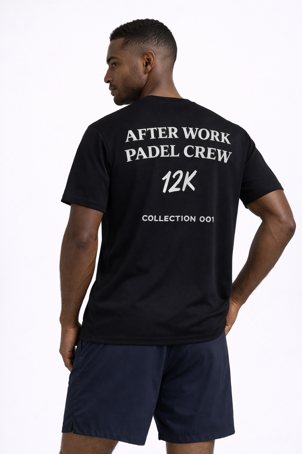 After Work Padel Crew T-Shirt | Oversized Organic Cotton, Unisex